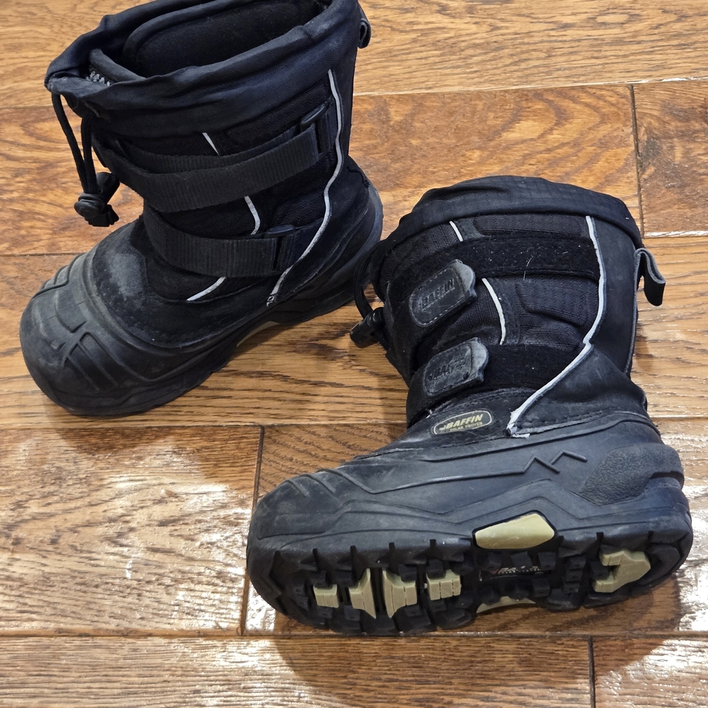 Baffin Black Kids Snow Boots